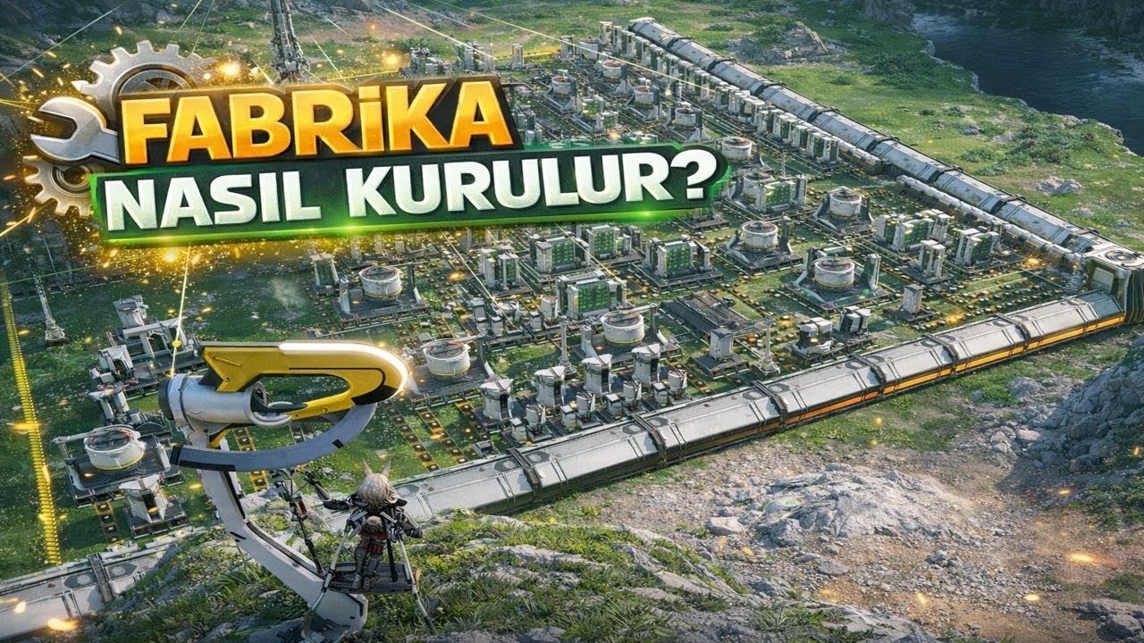 Arknights Endfield Fabrika Nasıl Kurulur ? Fabrika kurmanın ana mantığı nedir ?