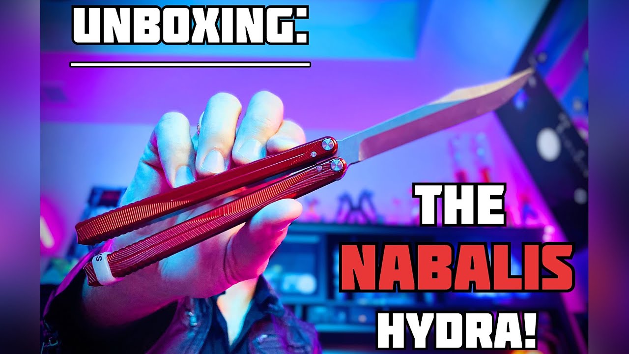 First Impressions: Unboxing my new balisong. The Nabalis Hydra! #balisong #balisongcommunity
