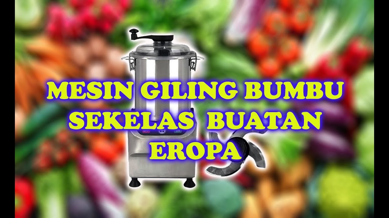 Mesin giling bumbu Getra LFC-8V1