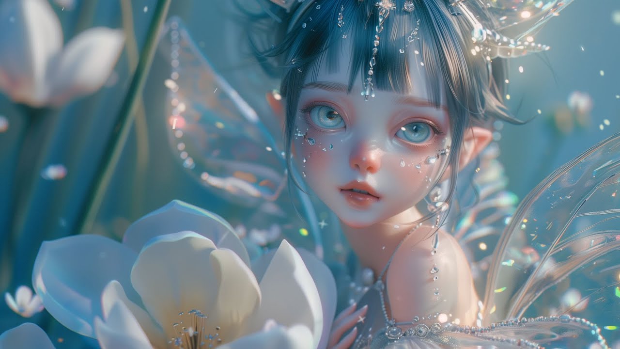 Aura Bloom - Ethereal Moments: A Serene Journey Through Light and Calm