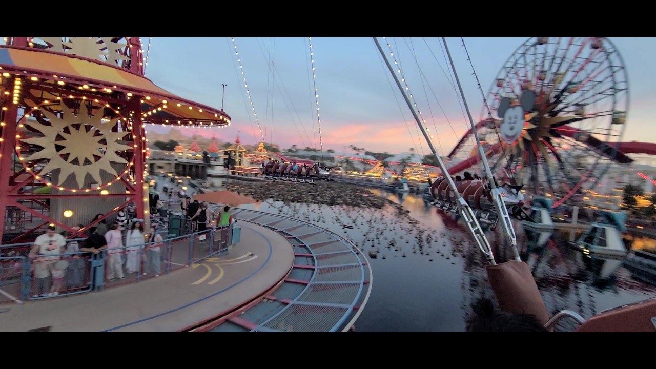 LA VLOG 45 - Golden Zephyr @ Disney California Adventure. 02/24/26.