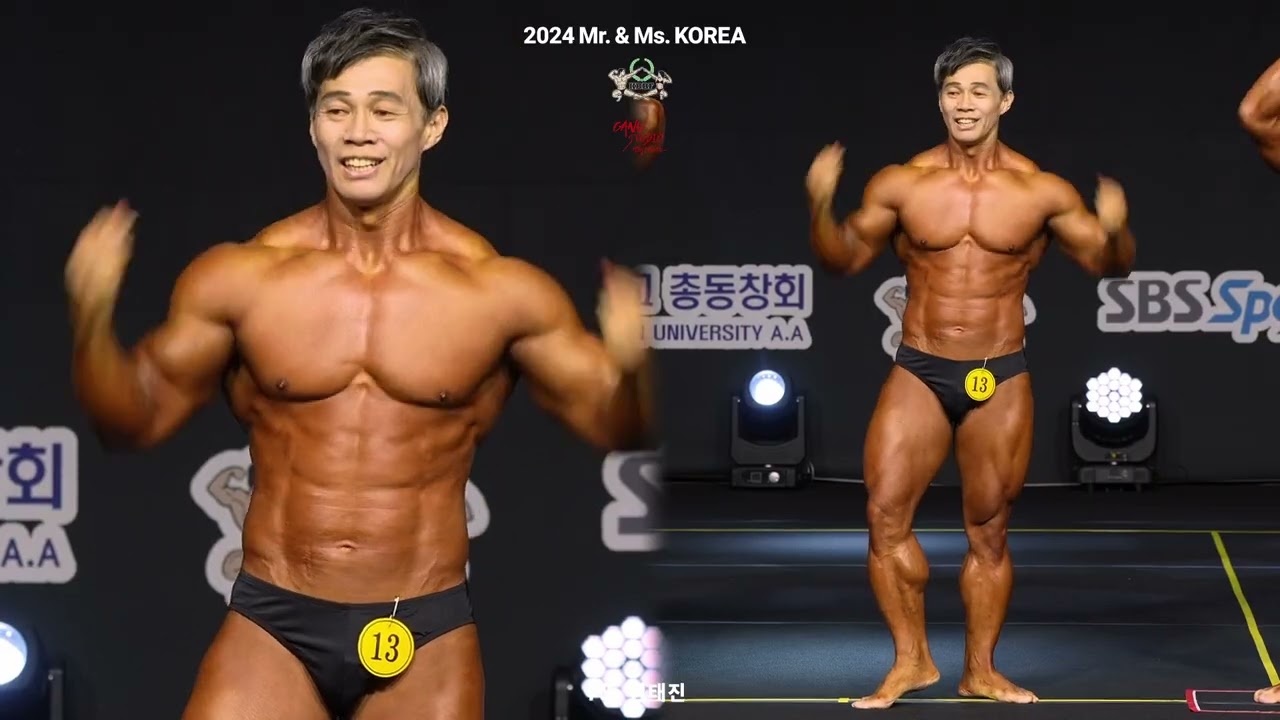 2024년 MR.KOREA 마스터즈50세급 #53세관장#아시아선수권대회금메달리스트#MRUNIVERSE대만금메달#국가대표보디빌더#IFBBPRO #내추럴 #김태진선수 