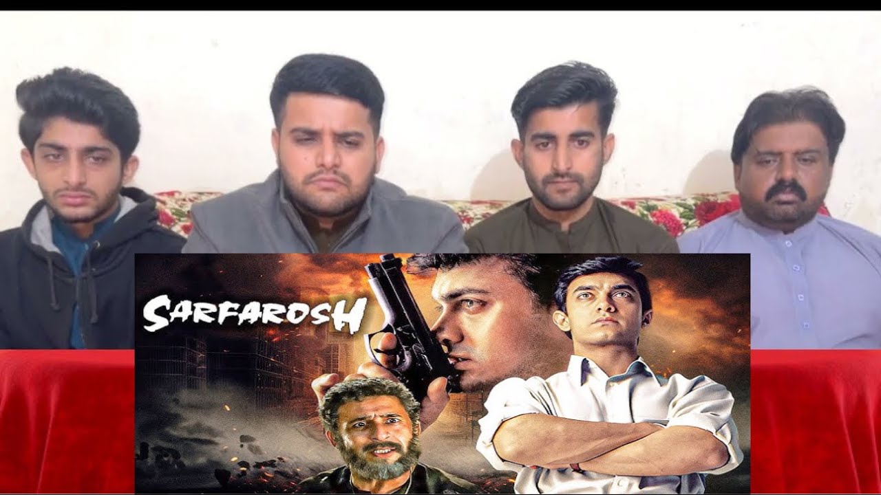 Pakistani Reaction on Sarfarosh Movie Scene, PART 1