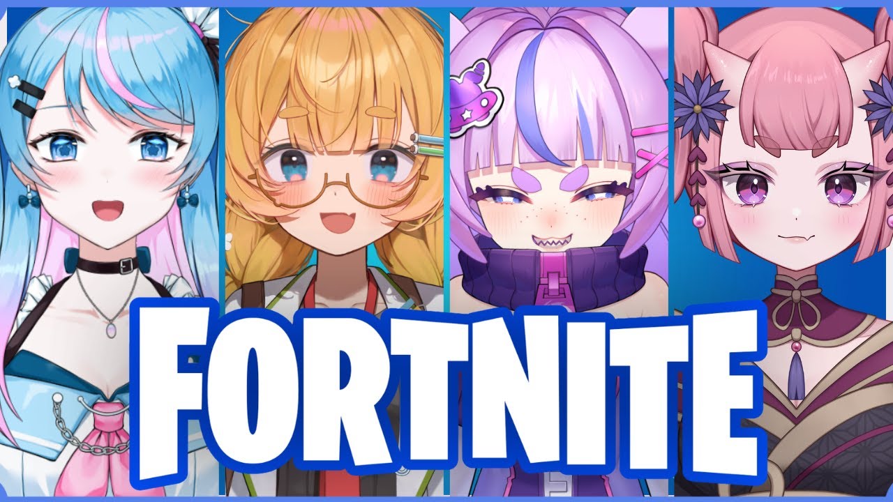 【 FORTNITE 】oggghh chug jug on me oggghhh w/ Lemi, Serena, Kijo !~