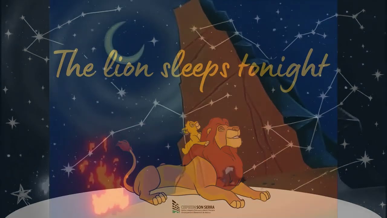 The lion sleeps tonight