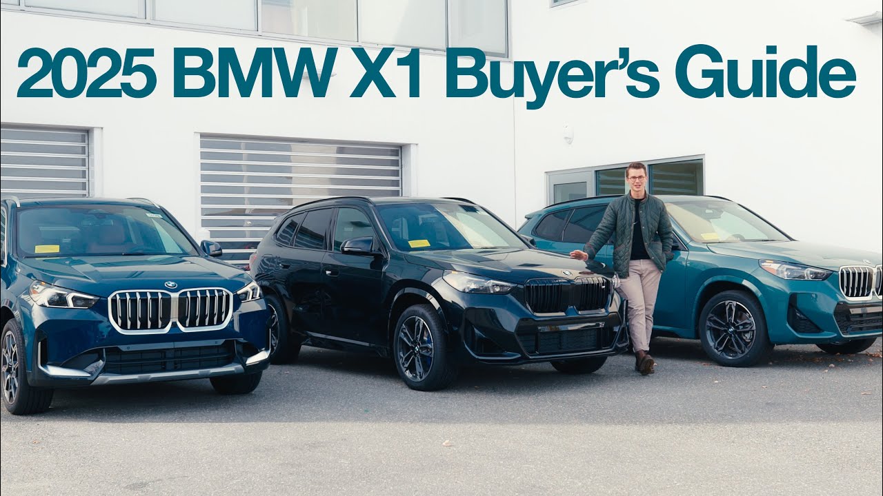 Модельный ряд BMW X1 2025 года: все, что вам нужно знать