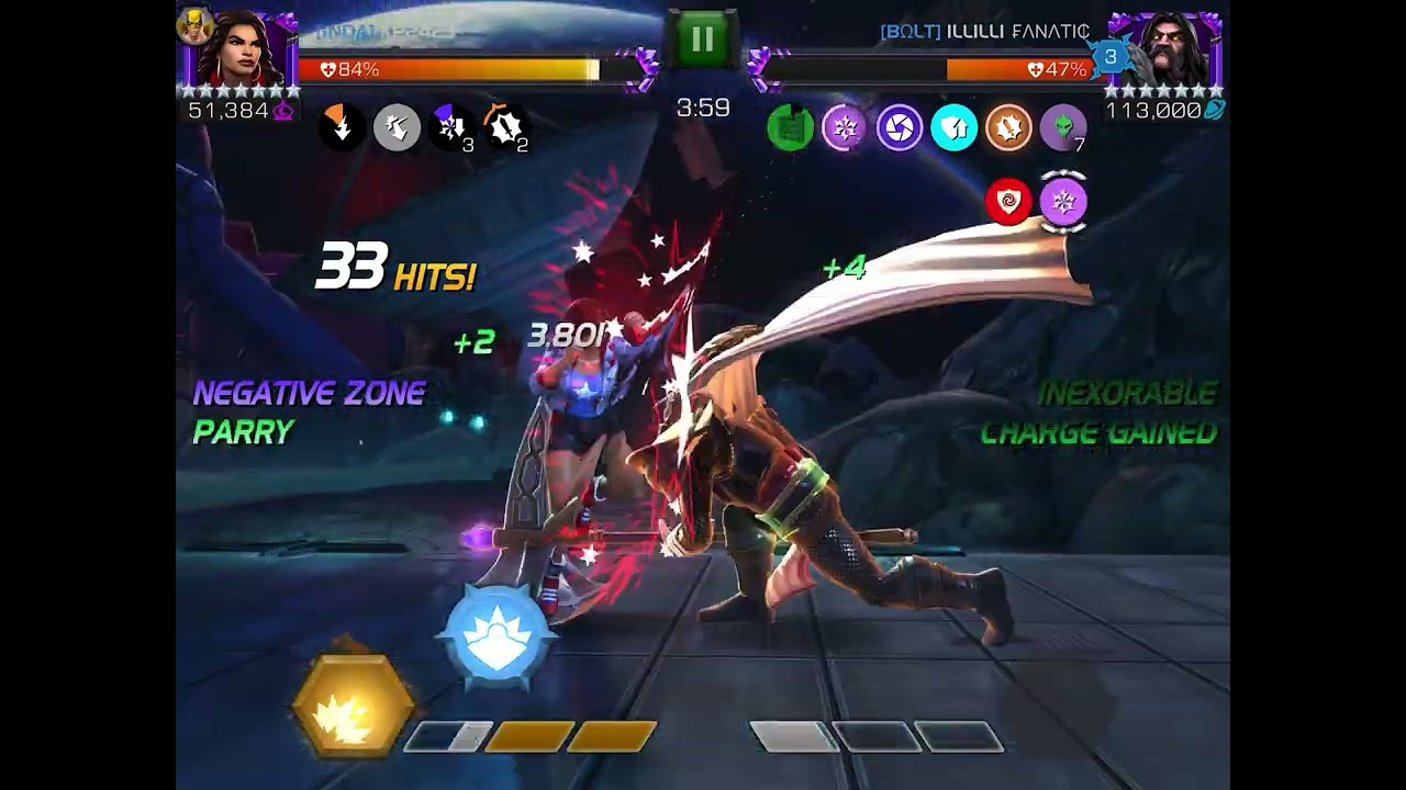 America Chavez vs Serpent Node 46 Aspect of Evolution AW S51 Mcoc