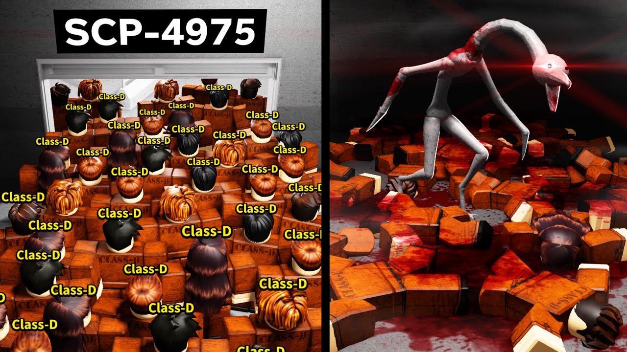 Массовый тест SCP в ROBLOX