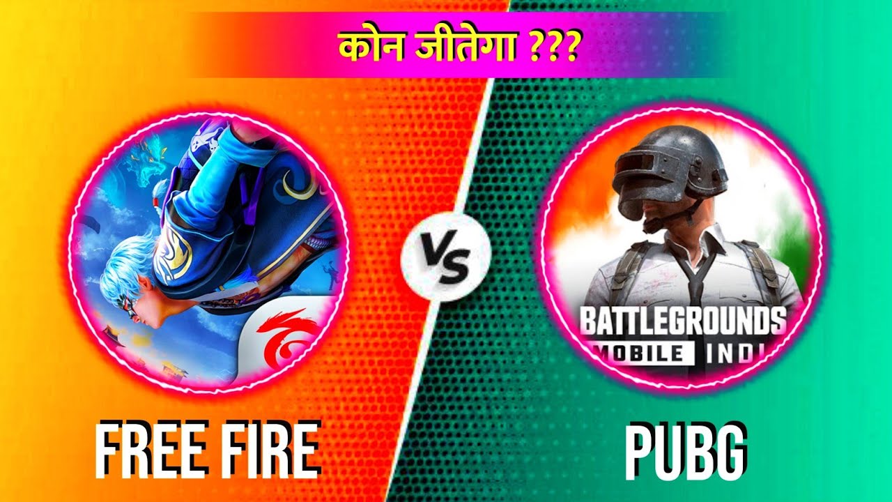 FREE FIRE vs PUBG 🤯 || FREE FIRE VERSUS PUBG MOBILE FULL COMPARISON || WHO IS NO.1 ? || Mighty