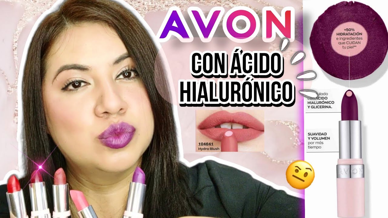 Labial Hydramatic Matte de Avon con Acido Hialuronico