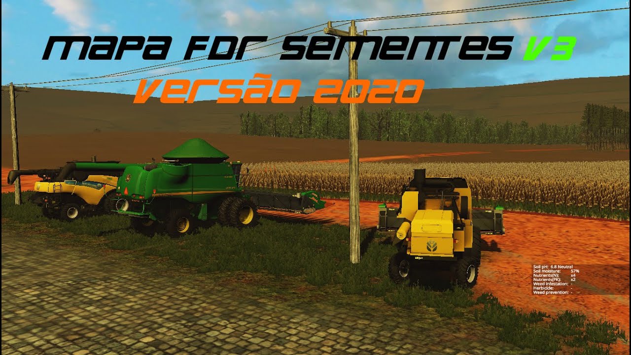 Farming Simulator 2015 - Mapa FDR sementes 2020 Editado por Rafael Henrique