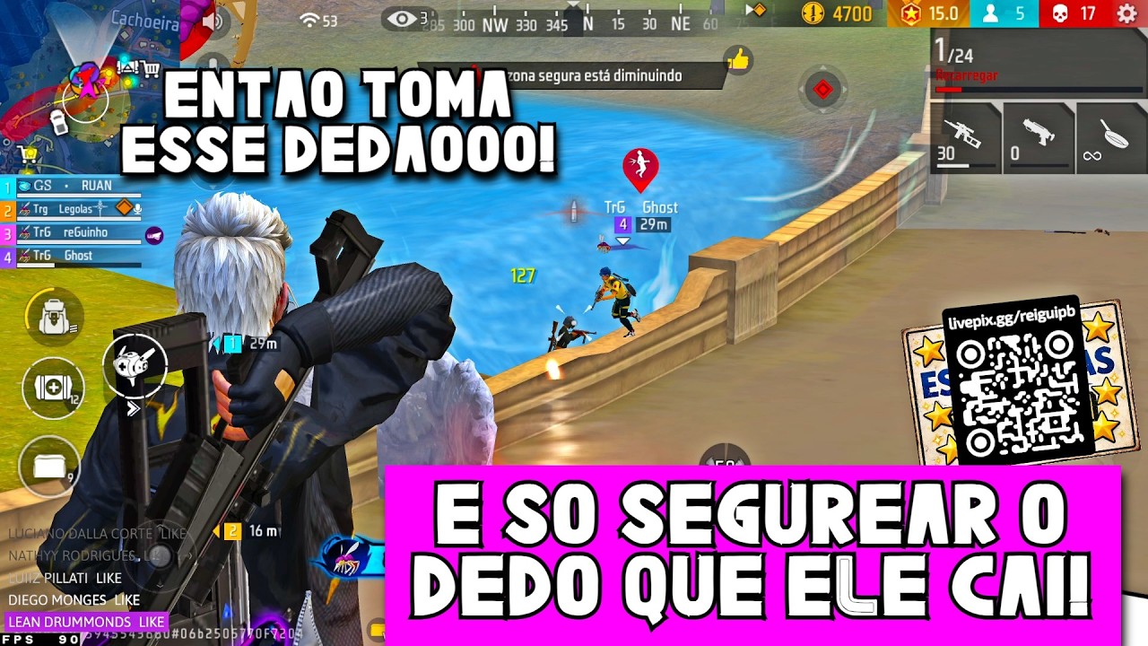 SEGURA ESSE DEDÃO QUE EU DUVIDO! DEU ATÉ PENA!!