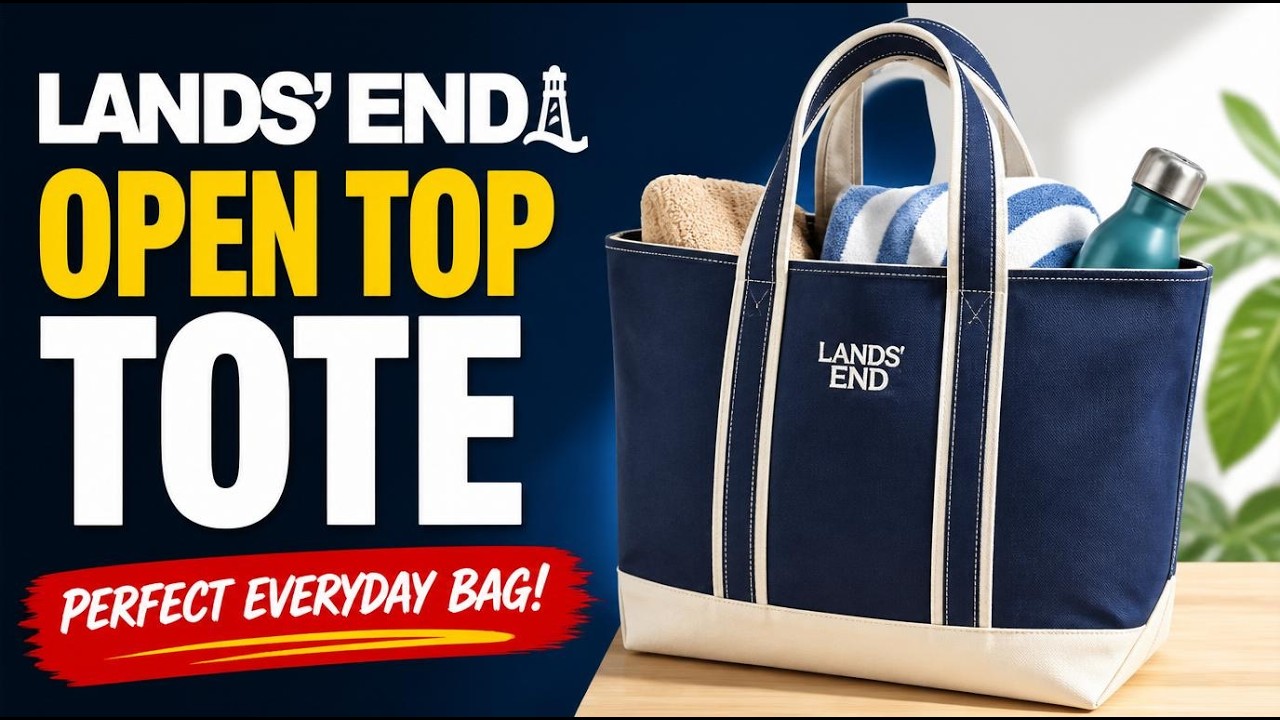 Lands End Open Top Tote - Is This the Bag You Need
