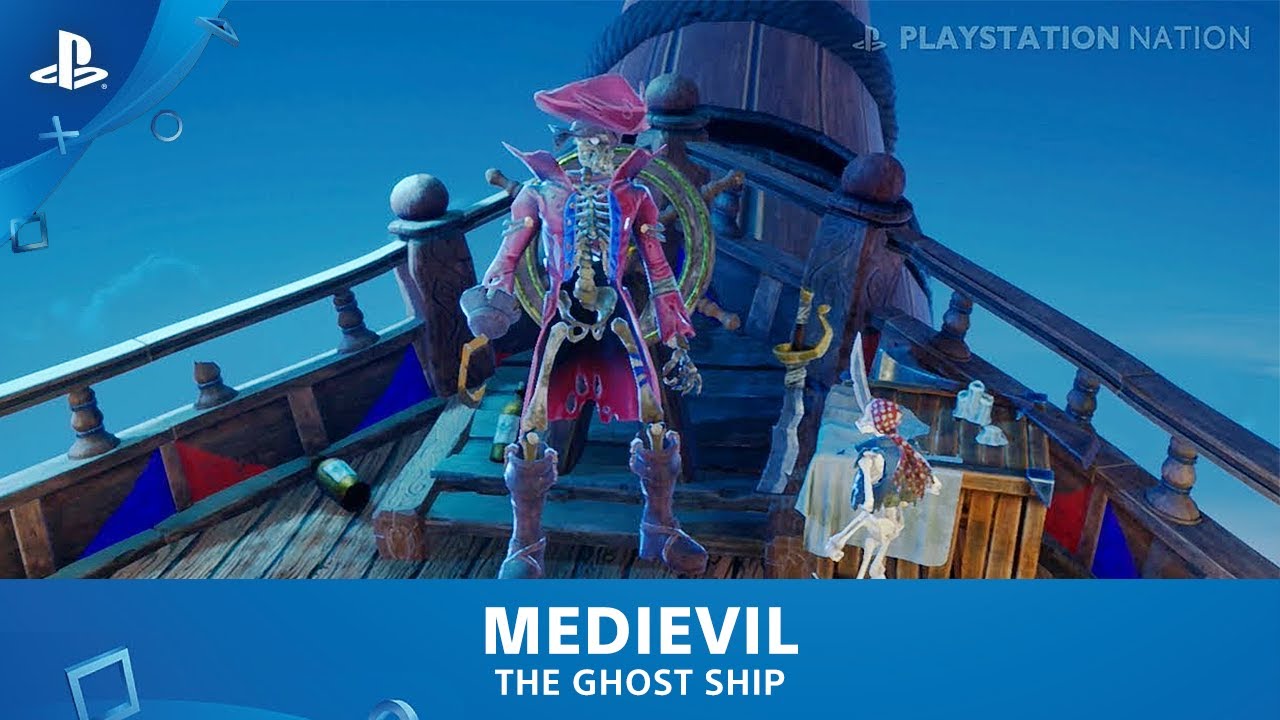 MediEvil (2019) - Level #19 - The Ghost Ship (All Chalices) | Ghost Ship Captain Boss Fight