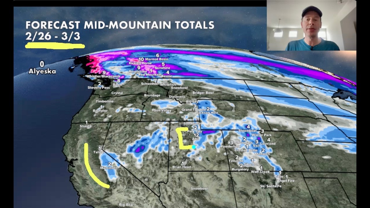 Mountain Weather Update 2/26, Meteorologist Chris Tomer