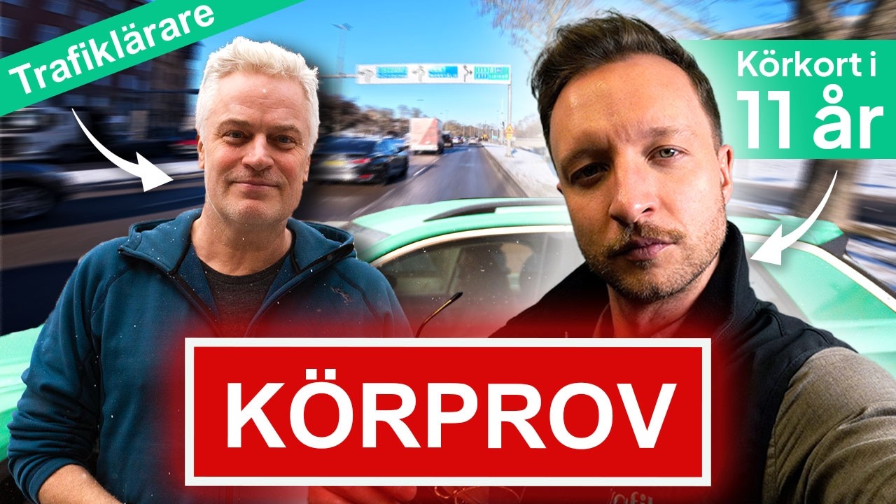 Kuggade Uppkörning - efter 11 år med körkort