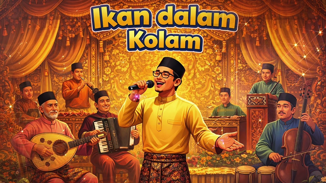 IKAN DALAM KOLAM | Versi Musik Melayu India