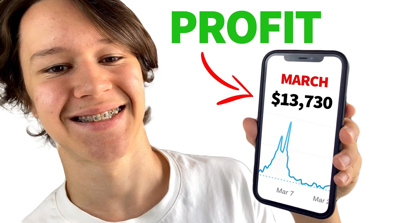 How I Made $13,730 in 1 Month Dropshipping at 16