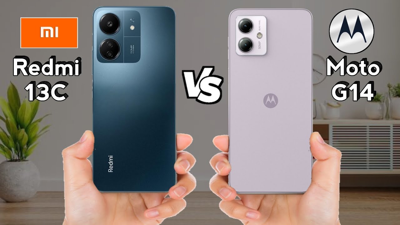 Redmi 13C vs Moto G14 || Motorola moto G14 vs Redmi 13C