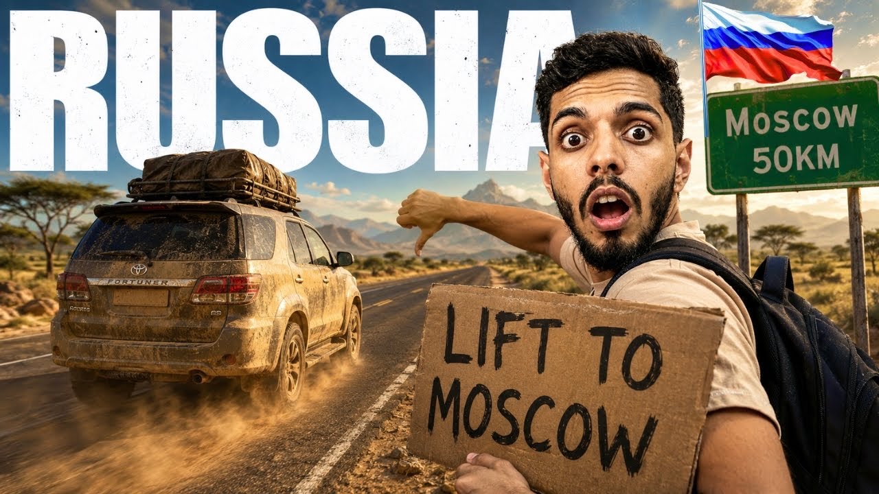 No Money, No Ride.. Reaching Moscow🇷🇺😳| Stuck in RUSSIA