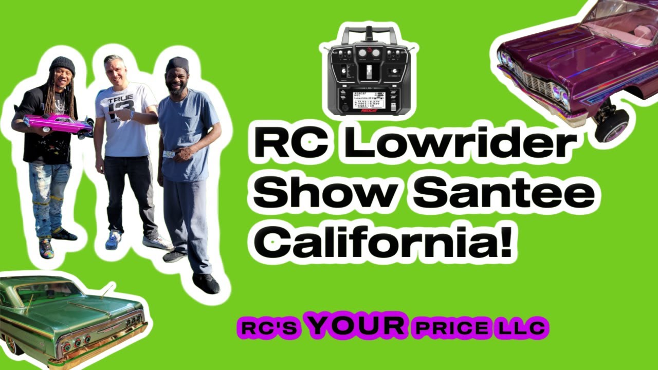 REDCAT 64 IMPALA LOW RIDER SHOW SANTEE CA!!!