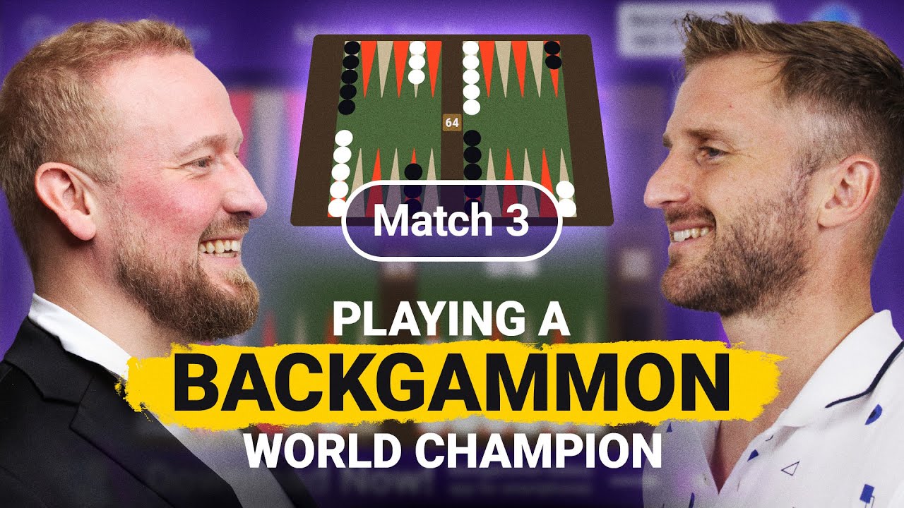 Challenging the World Champion of Backgammon - Match 3