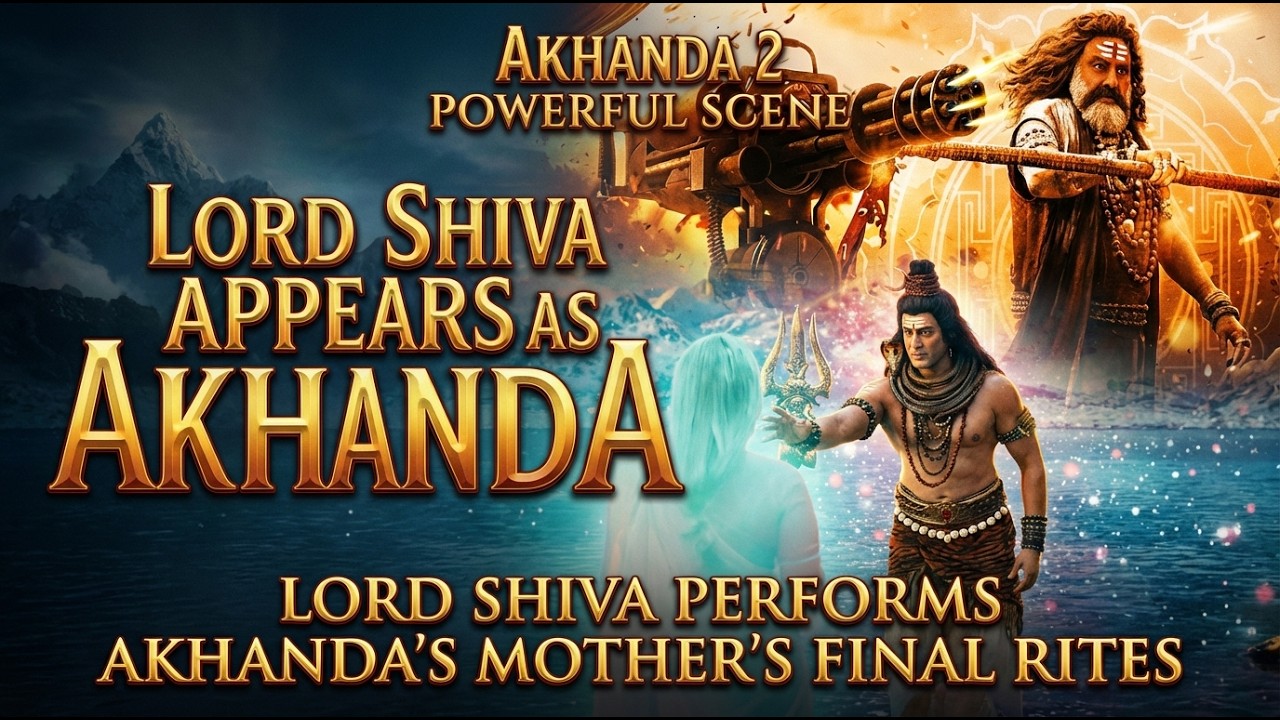 Lord Shiva Appears as Akhanda | Divine Last Rites Scene | Mother Attains Moksha