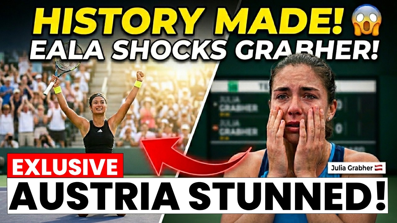 Alexandra Eala SHOCKS The World! 😱 Historic Win vs Julia Grabher | Unbelievable Match 🎾
