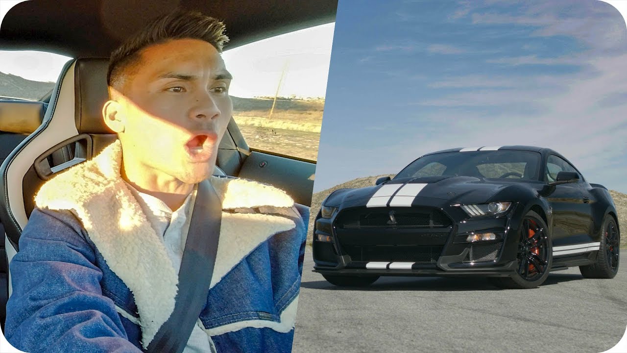 Car Fans Test Drive a Mustang Shelby GT500 // Omaze