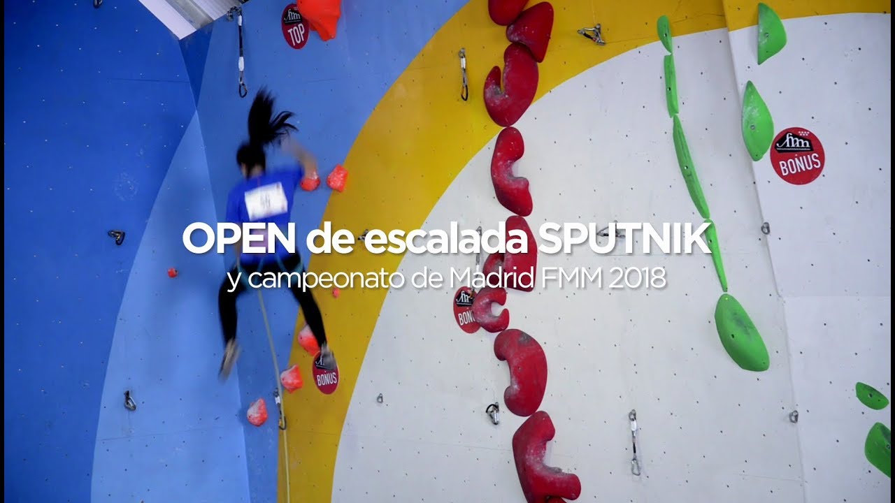 Open Sputnik y campeonato madrile&ntilde;o de dificultad 2018
