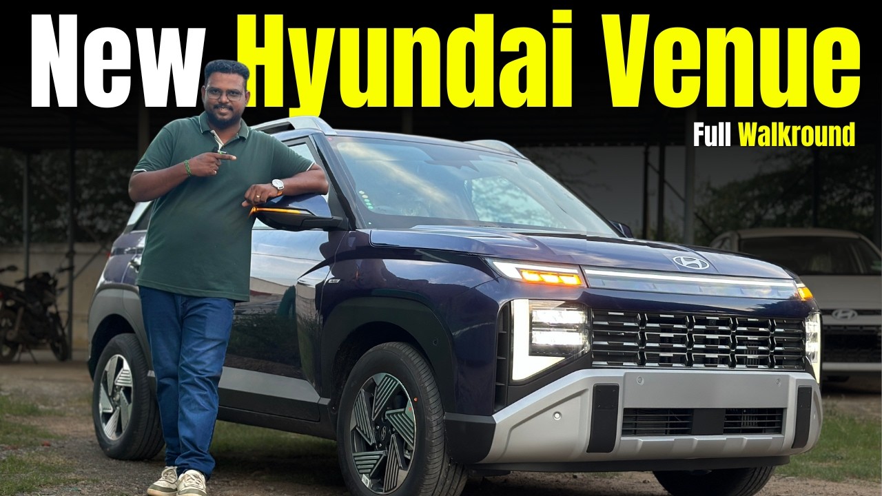 🔥 2025 New Hyundai Venue Facelift | Full Walkaround, Interior & Features | Tamil Car Review 🚗