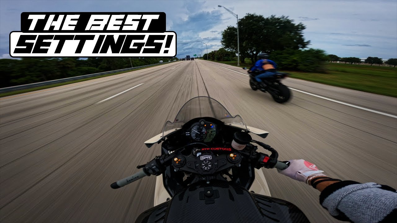 USE THESE GOPRO SETTINGS FOR MOTOVLOGGING!