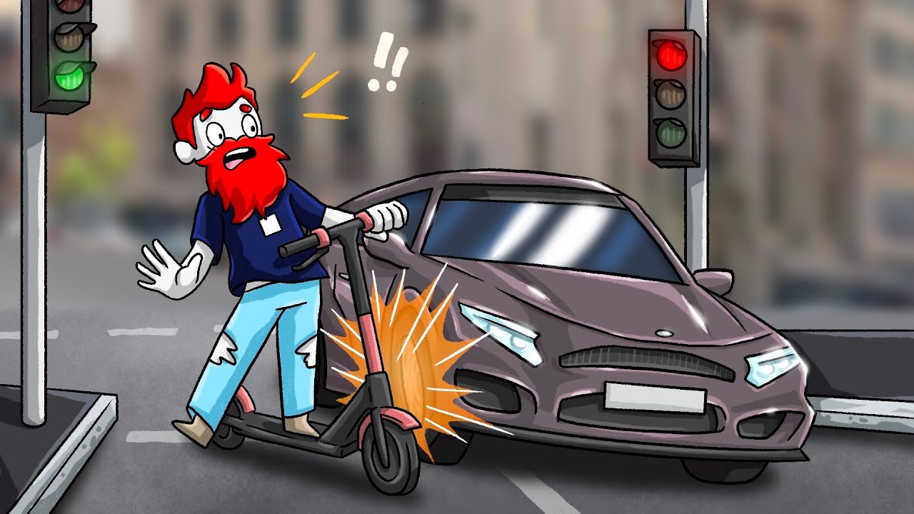 BENX VOM AUTO ÜBERFAHREN! - Die Drei Rabauken
