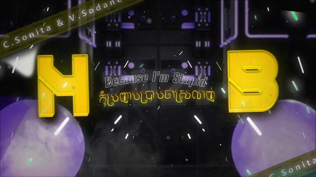 Because I'm Stupid x កុំប្រញាប់ប្រាប់ថាស្រលាញ់ 2021 - HB Remix