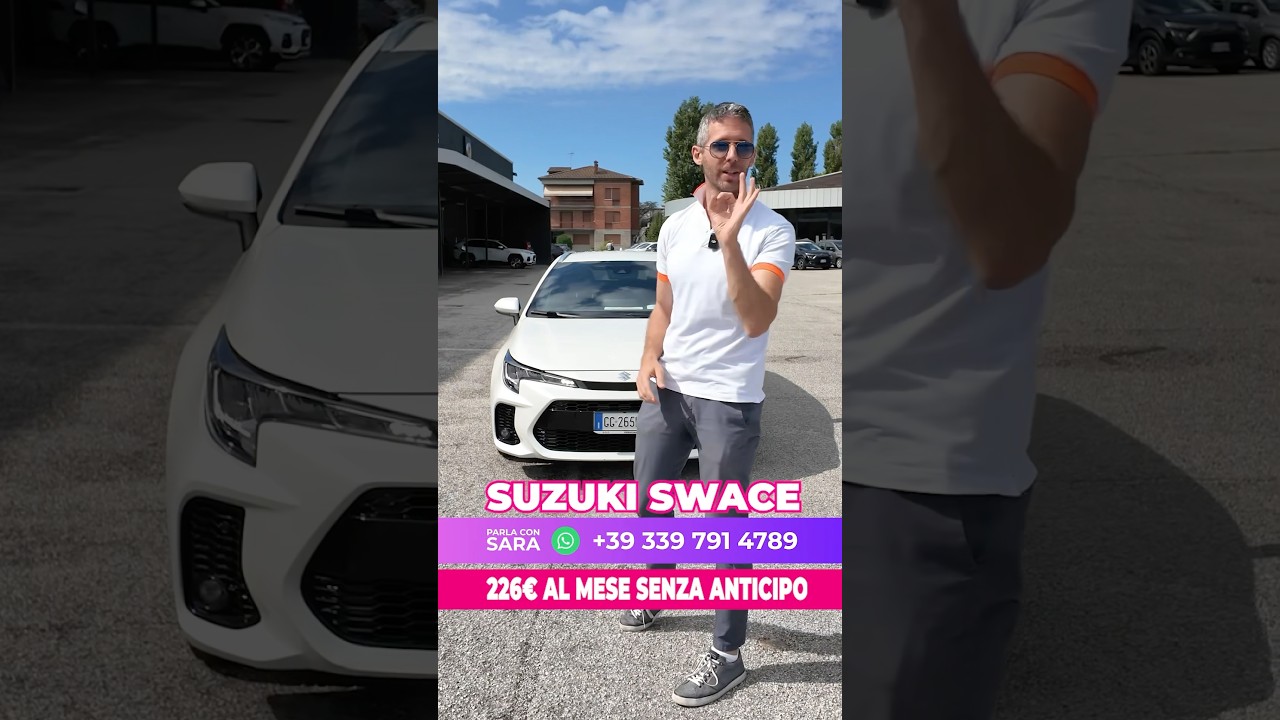 L’auto preferita dai Tassisti! SUZUKI SWACE! Dimentica il costo della benzina! Test drive sul canale