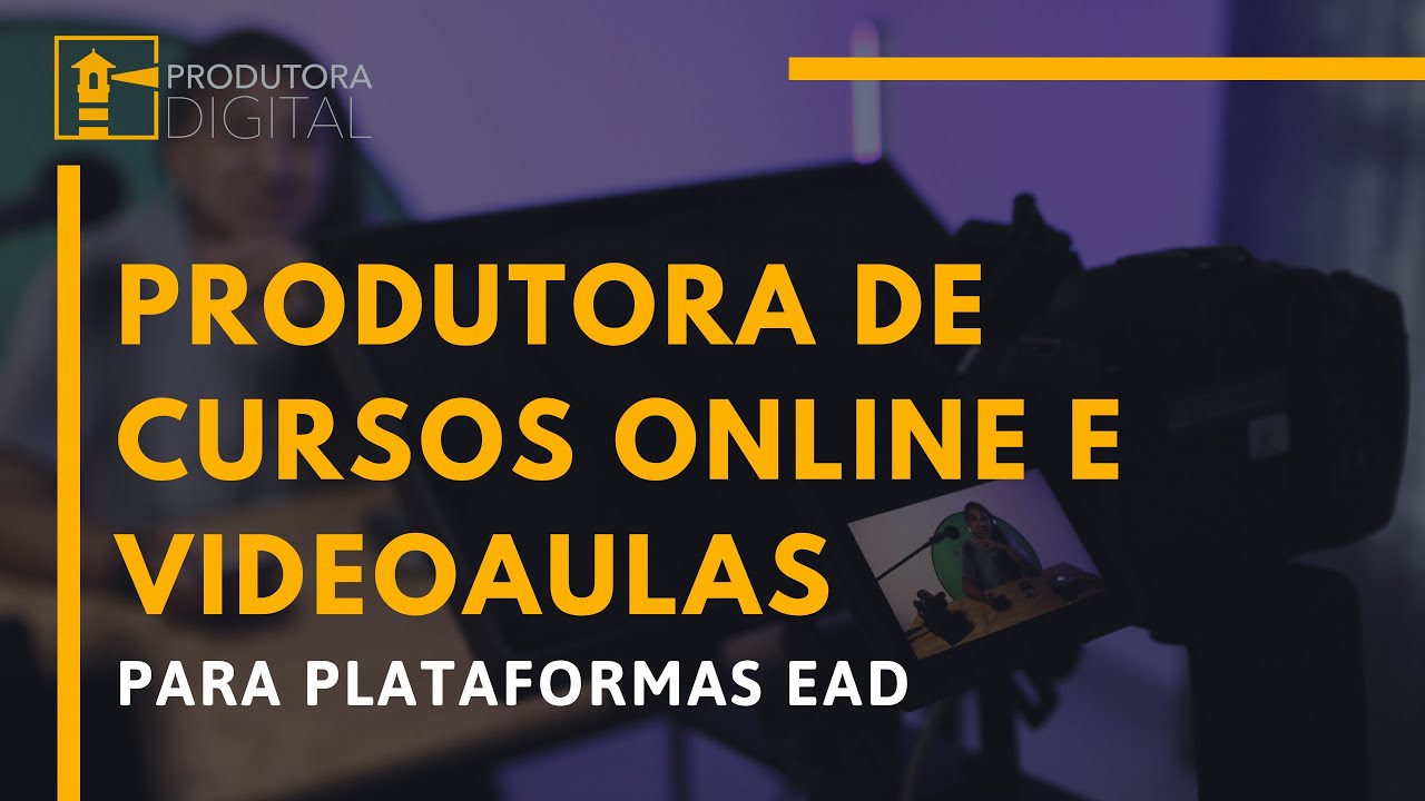 Produtora de Cursos Online e Videoaulas para plataformas EAD - Produtora Glogs