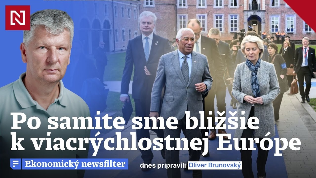 Ekonomický newsfilter: Európa ide zvýšiť obrátky, kto sa nechce pridať, toho nebudú nútiť