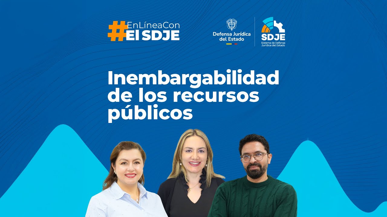 Inembargabilidad de recursos públicos - En Línea con el SDJE