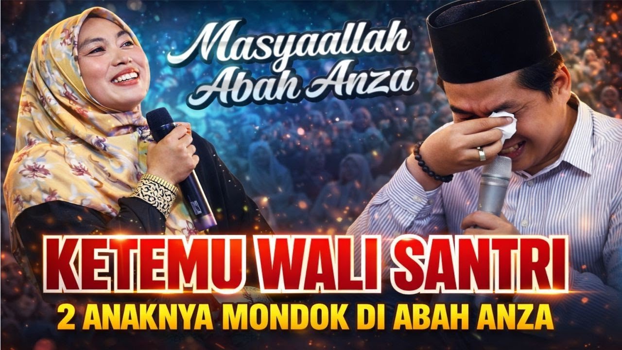 KH. ANWAR ZAHID TERBARU KETEMU WALI SANTRI SUARANYA MERDU