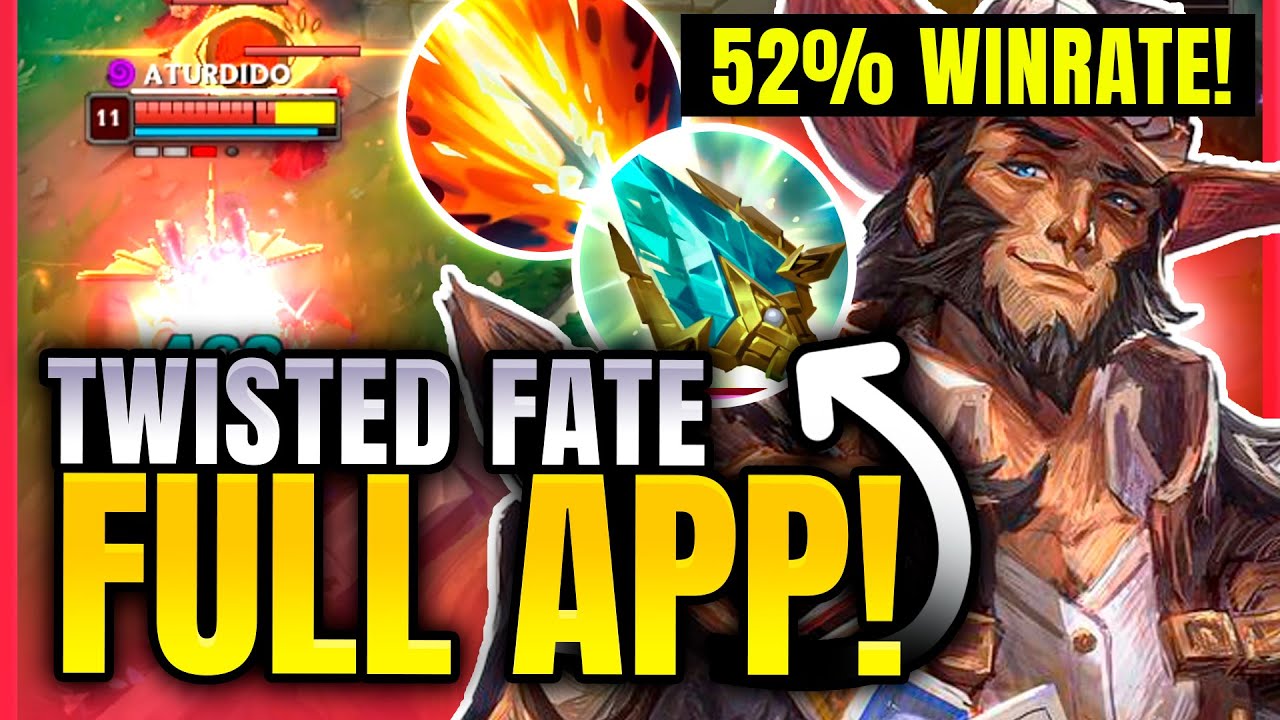 Twisted Fate ES MAS FUERTE de lo que piensas! | Challenger Mid