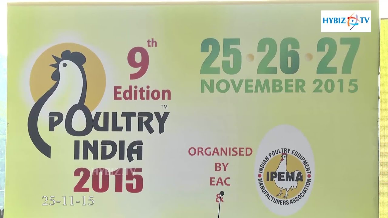 Inauguration of Poultry India 2015