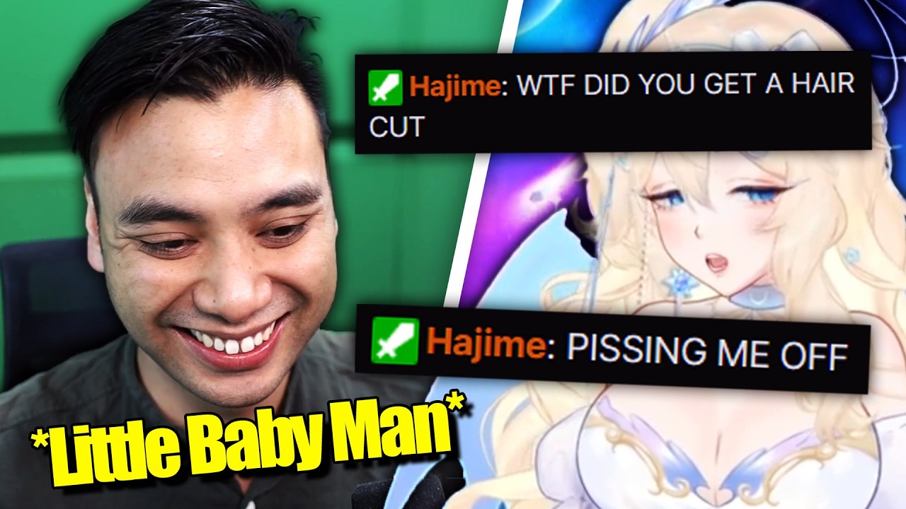 Gigguk Got a New Haircut and Upset Hime Hajime