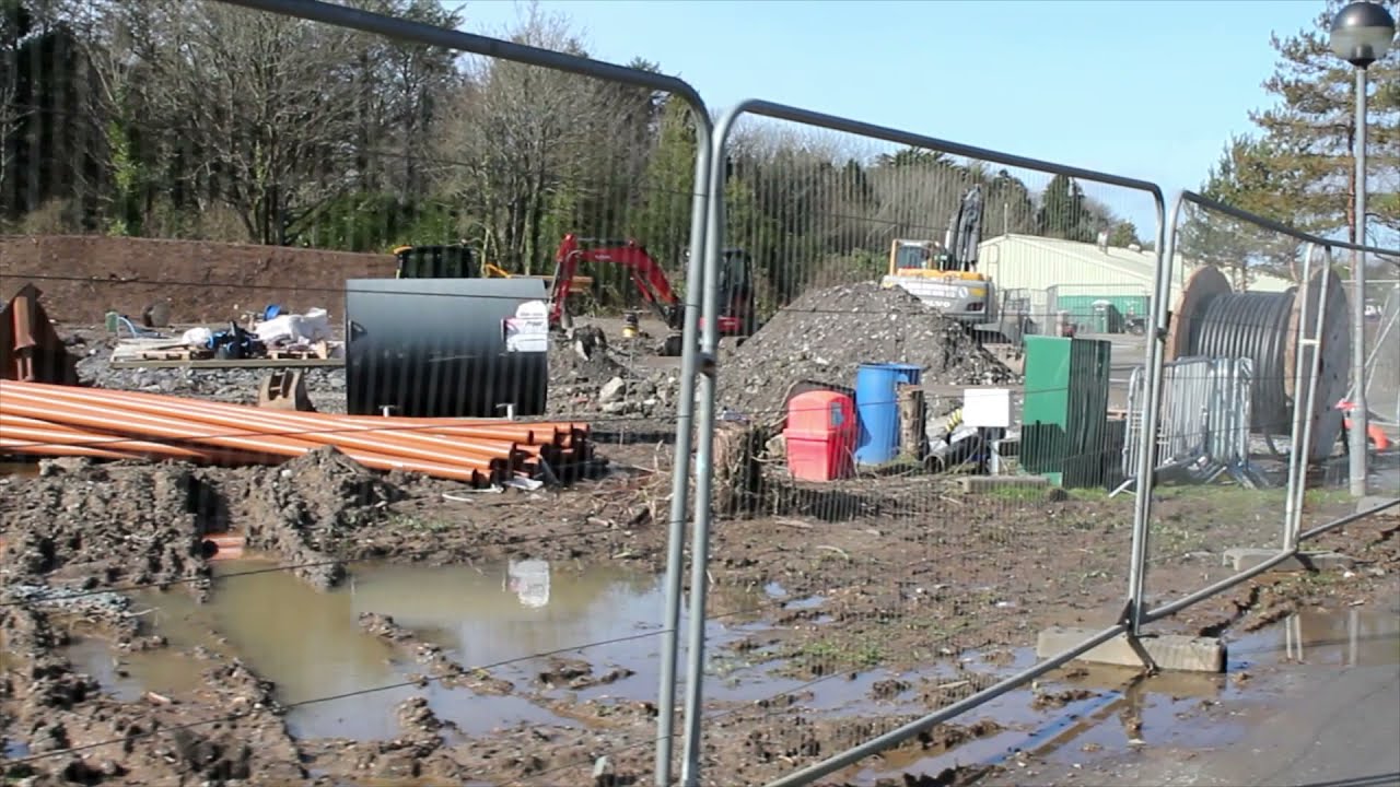 A lot is happening at Hafan Y Mor - March 2022 - lots of construction