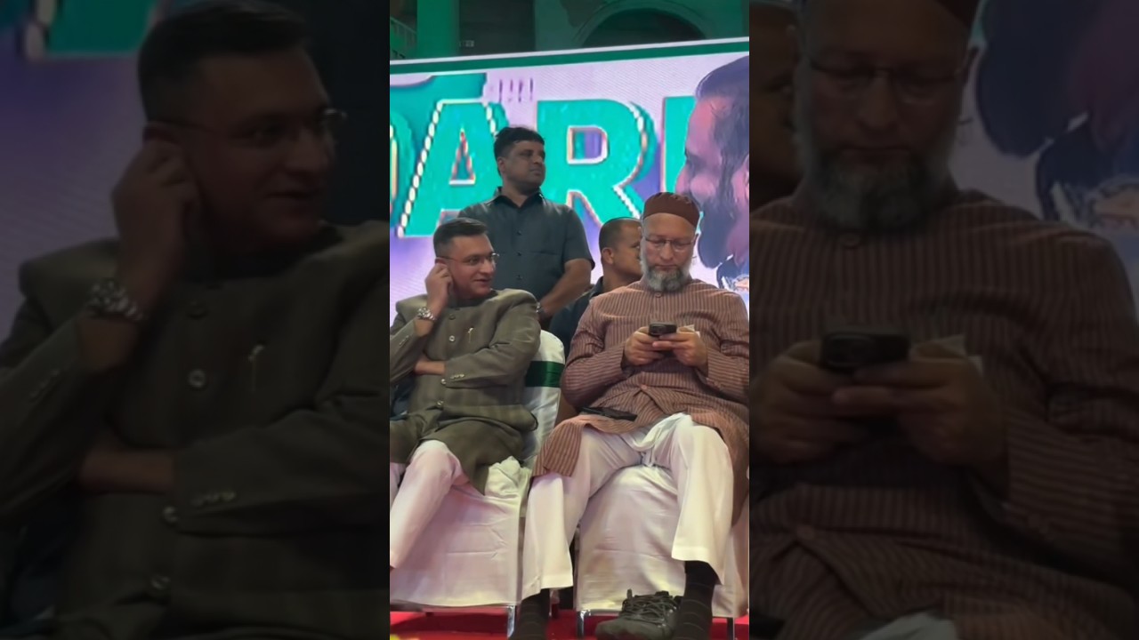 Akbar owaisi and asaduddin owaisi ke bich ho gya bibad #cbum #shorts #youtubeshorts #rjd #bjp #aimim