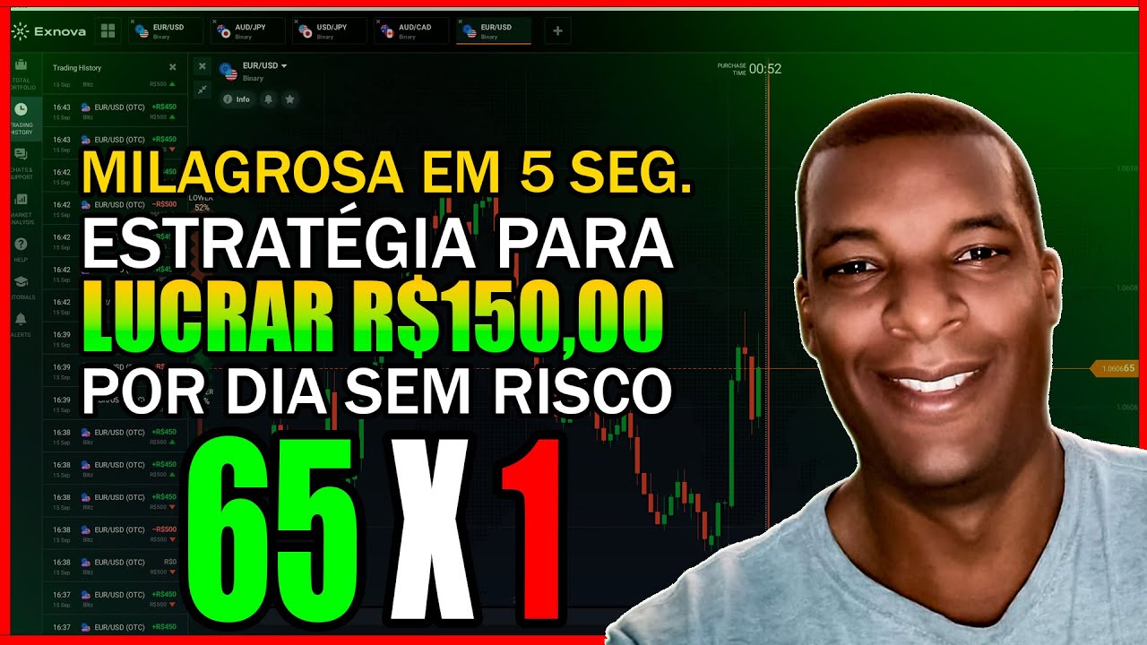 ESTRAT&Eacute;GIA EXNOVA - Com Essa Nova Estrat&eacute;gia Voc&ecirc; Vai Lucrar no M&iacute;nimo 150 Reais Por Dia