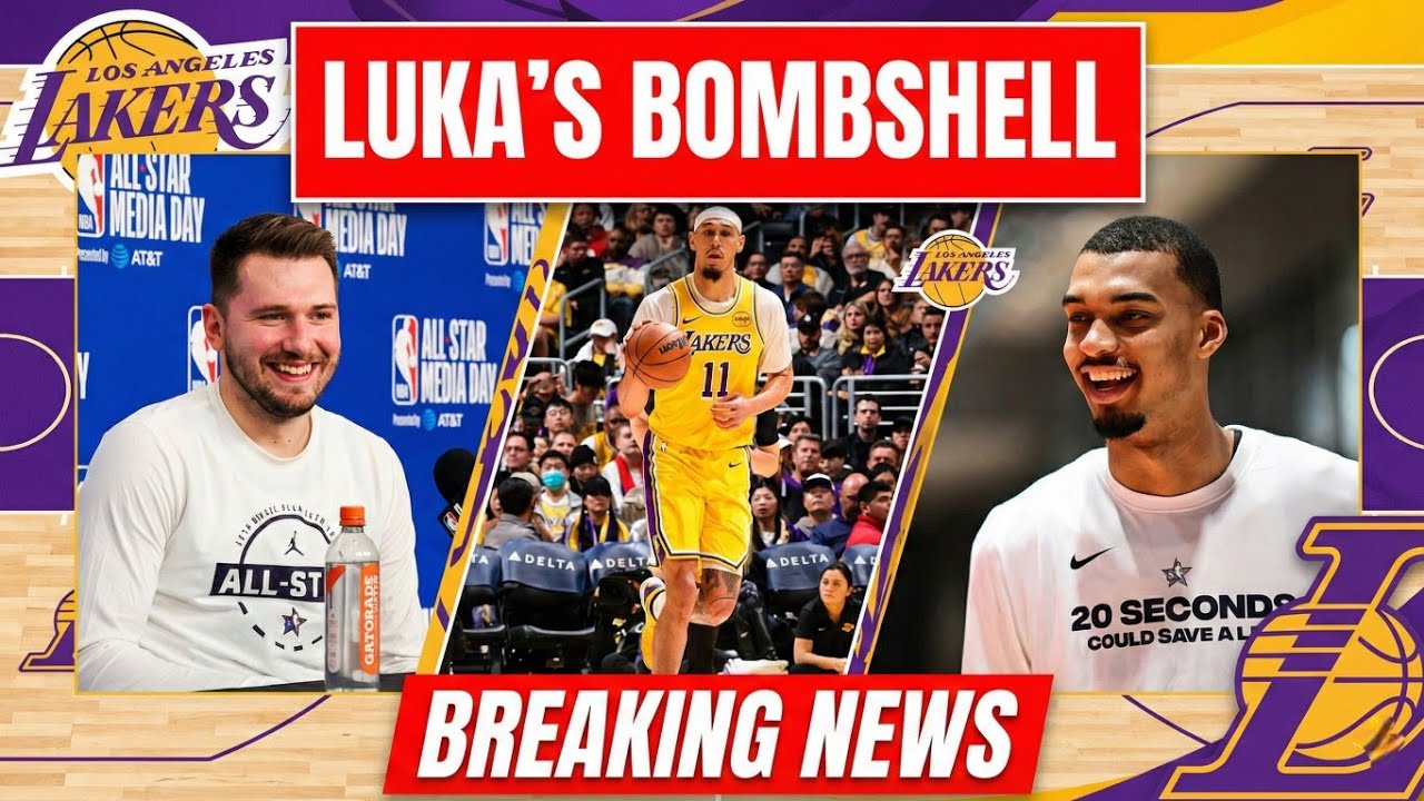 Lakers Breaking News: Luka Returns, Wemby Fires at LeBron & Hayes Dunk History!