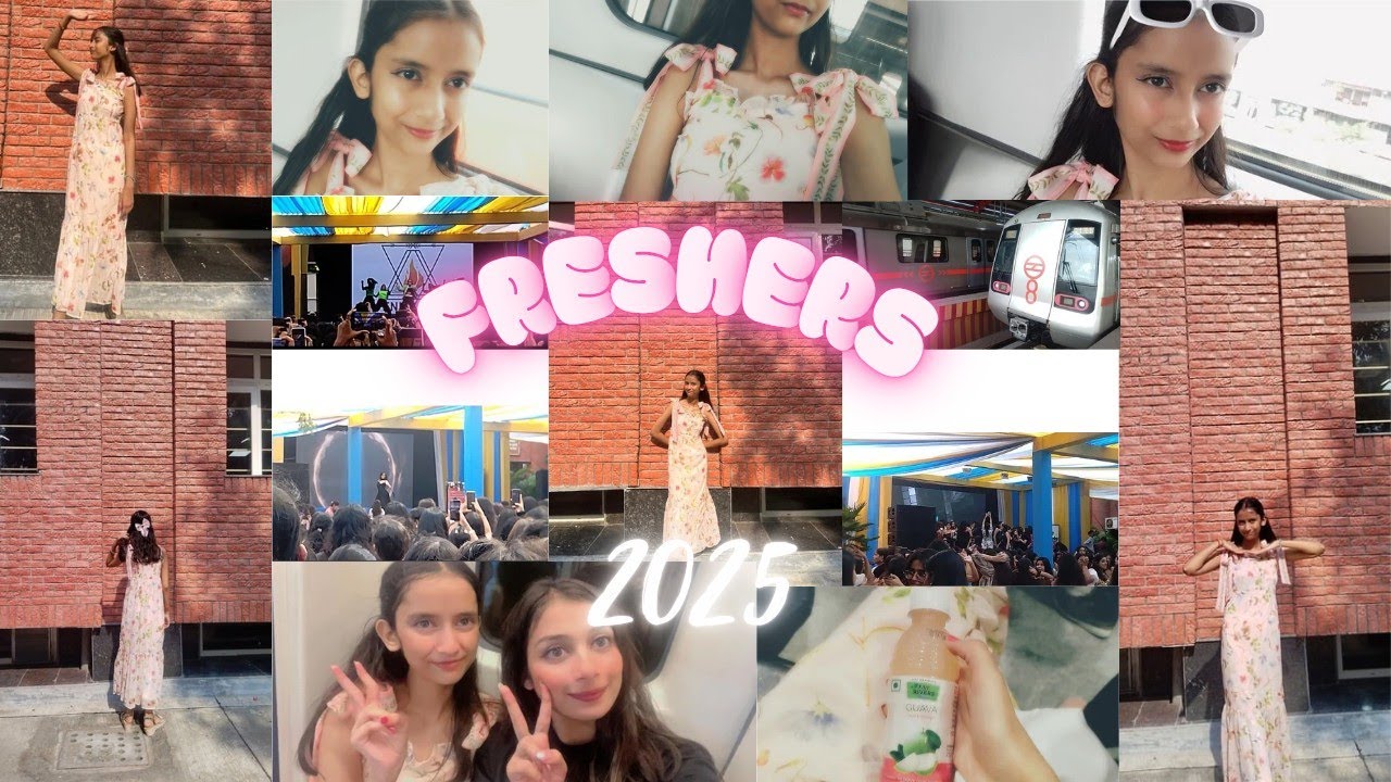 FRESHERS 2025 | #gargicollege#gargi#vlog#delhiuniversity#minivlog#university#collegelife#freshers 