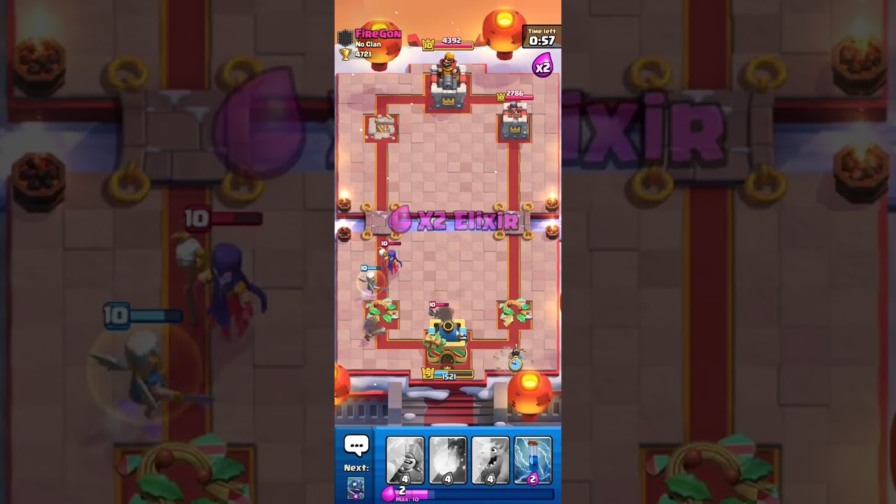 I destroyed their King Tower with my health lower than theirs when Sudden Death began