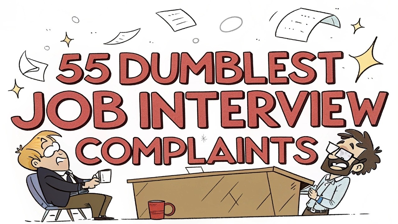 55 Job Interviews Complaints That Turned Into Full Drama