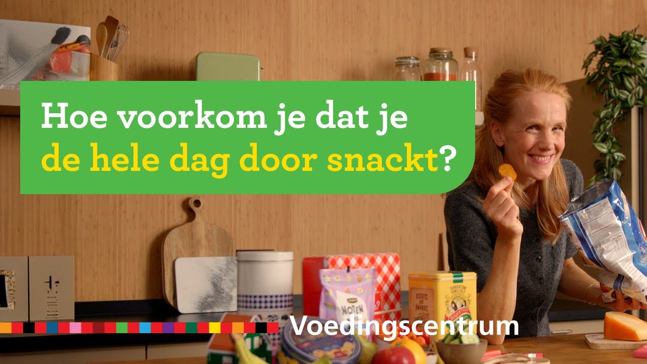 Hoe voorkom ik dat ik de hele dag door snack?